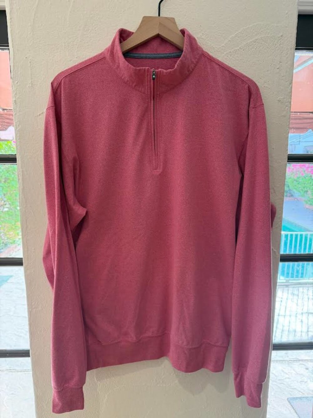 Turtleson Men's Tour Performance Quarter Zip Large